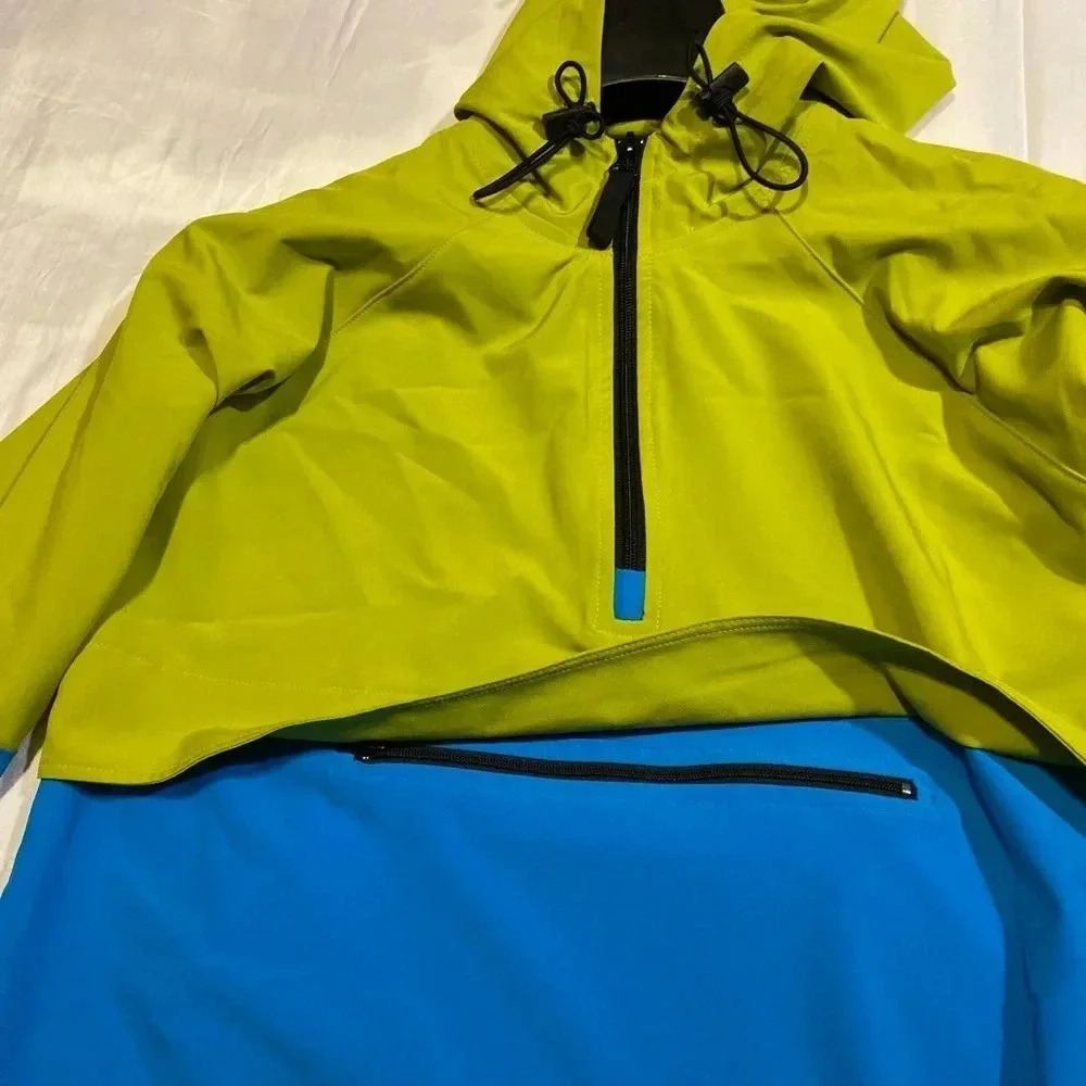 Hooded Jacket - Lightweight Parka 1/4 zip for Women Size XS Albion - Picture 2 of 5